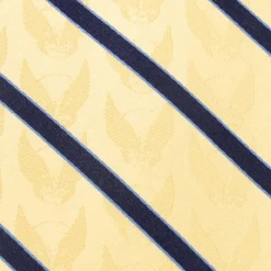 Marvel Wolverine Mask Yellow and Navy Silk Men's Tie
