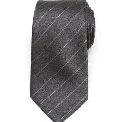 Ox and Bull Trading Co. Woven Gray Stripe Men's Tie