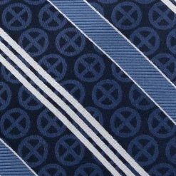 Marvel X-Men Symbol Navy Men's Tie
