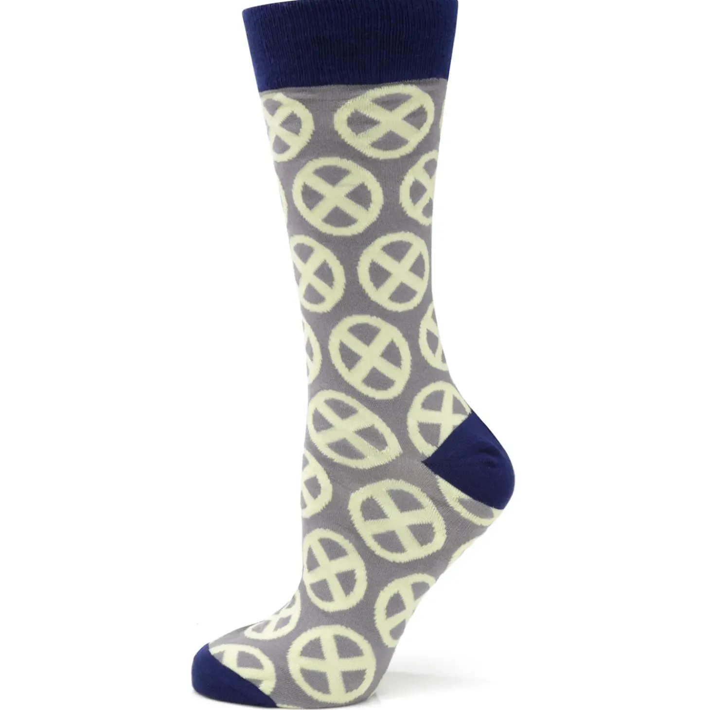 Marvel X-Men Symbol Yellow Sock
