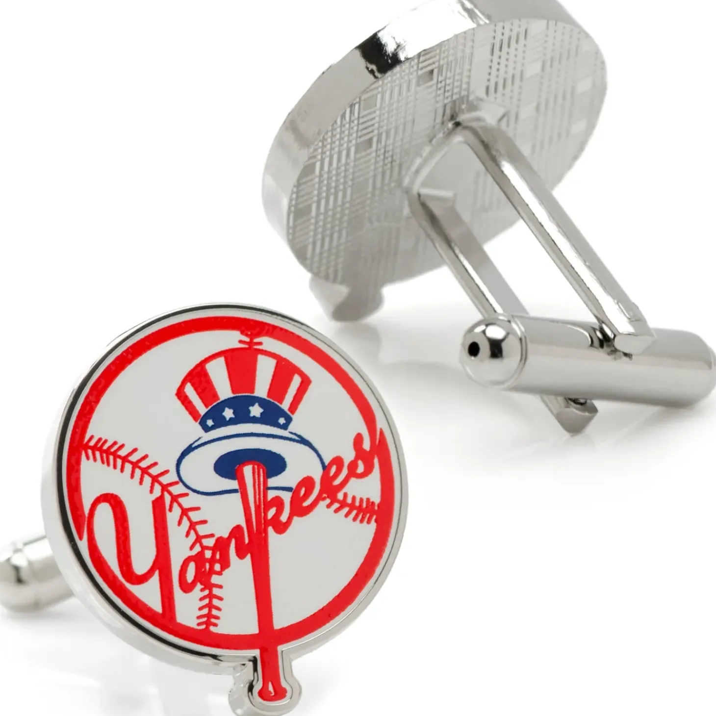 MLB Yankees Baseball Cufflinks