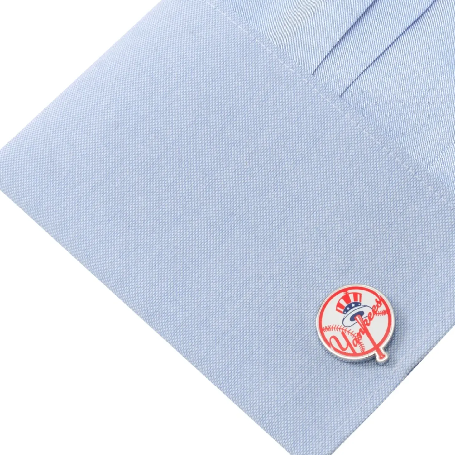 MLB Yankees Baseball Cufflinks