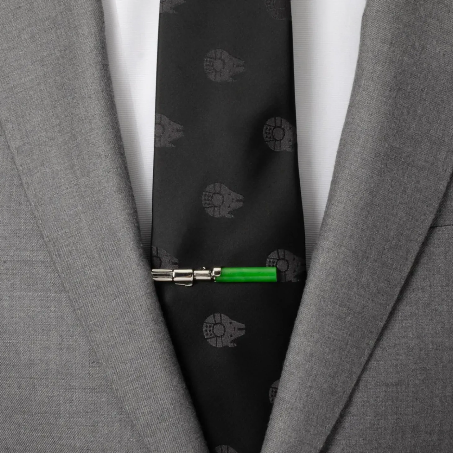 Star Wars Yoda Lightsaber Tie Clip