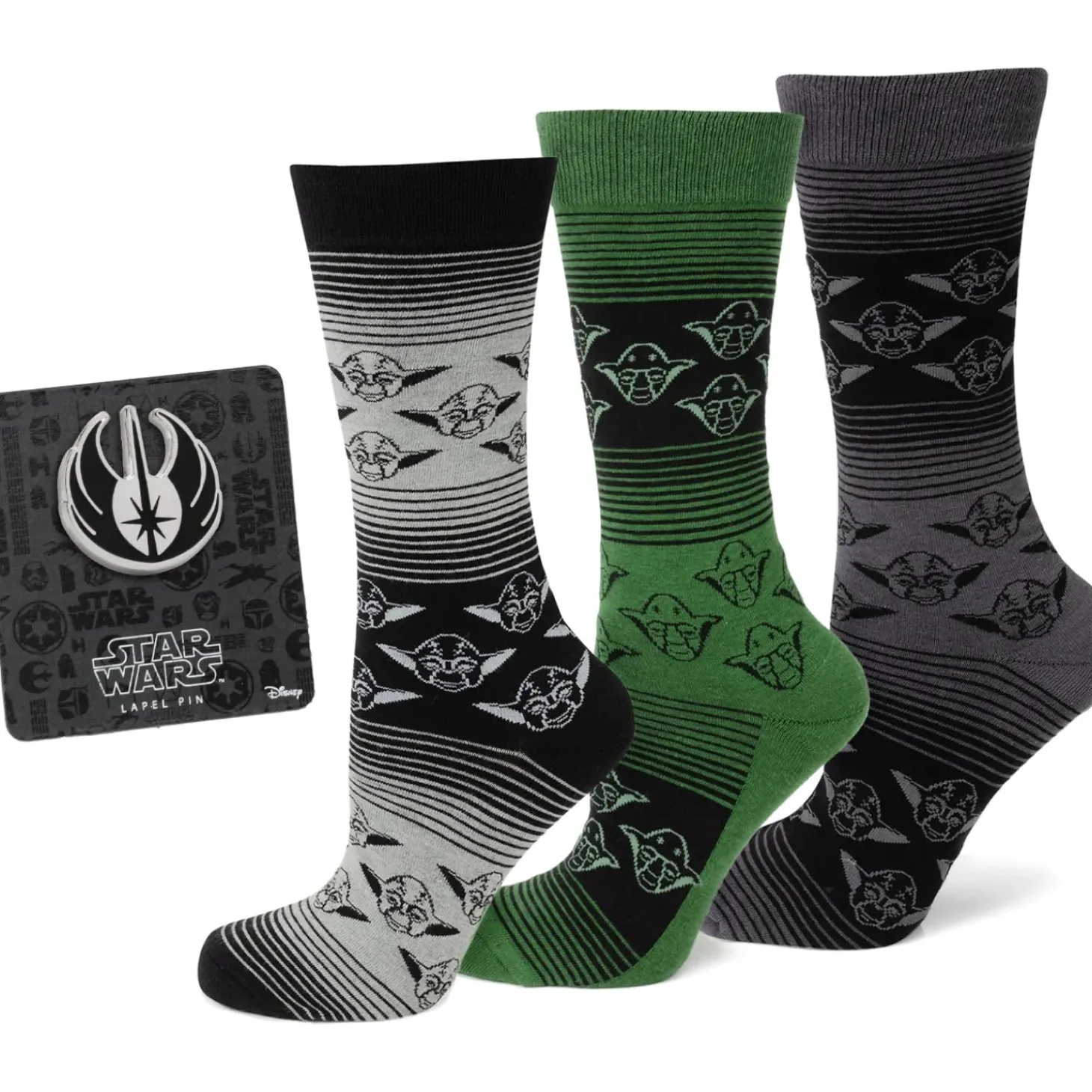 Star Wars Yoda Ombre Stripe and Jedi Gift Set